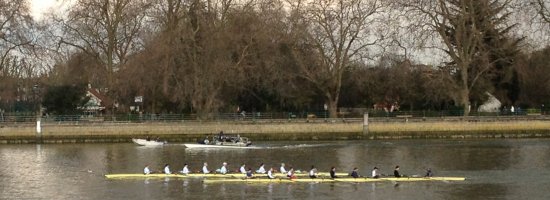 Cambridge Triumph In Veteran's Boat Race