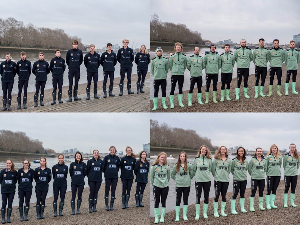 The Cancer Research UK Boat Race Reserve Crews