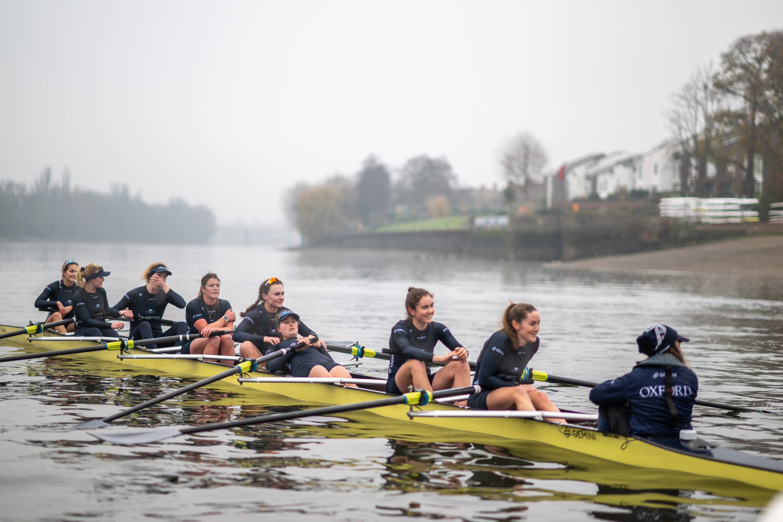 Oxford Women's Crew cool off after Trial Eights 11 December 2022