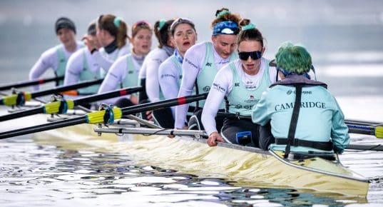 CUBC Women's Squad finish Trial Eights Races on 12 December 2022